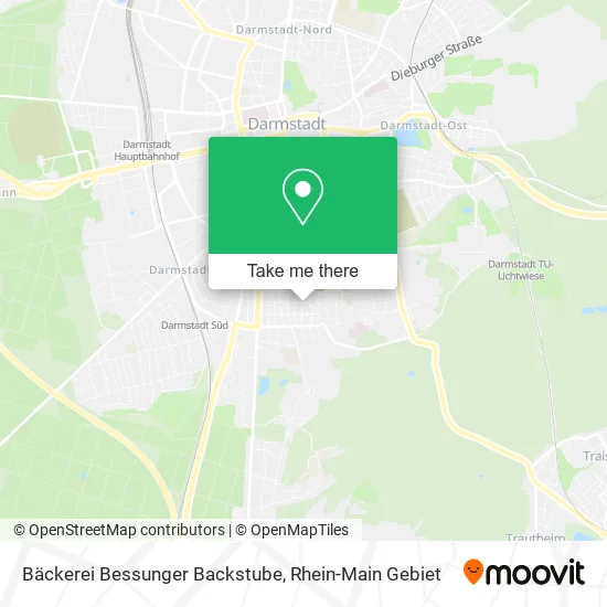 Карта Bäckerei Bessunger Backstube