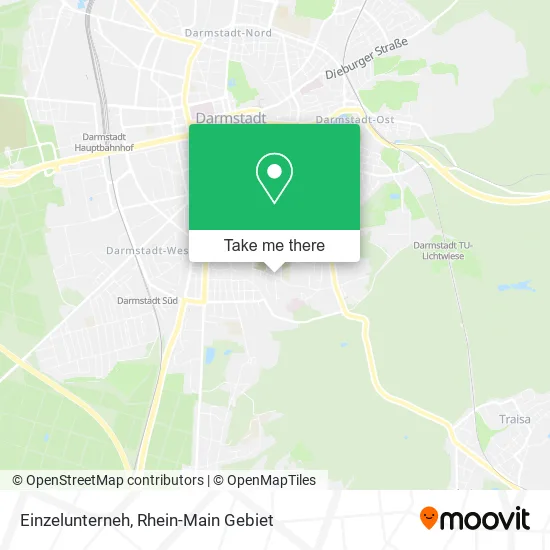 Карта Einzelunterneh