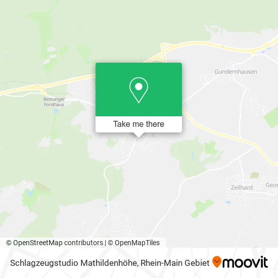 Карта Schlagzeugstudio Mathildenhöhe