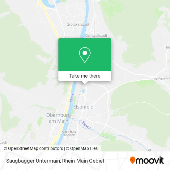 Карта Saugbagger Untermain