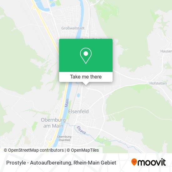 Prostyle - Autoaufbereitung map