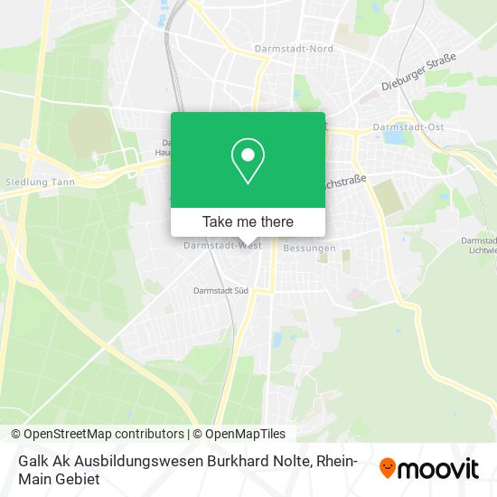 Galk Ak Ausbildungswesen Burkhard Nolte map