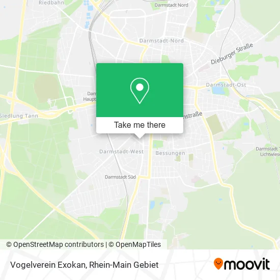 Карта Vogelverein Exokan