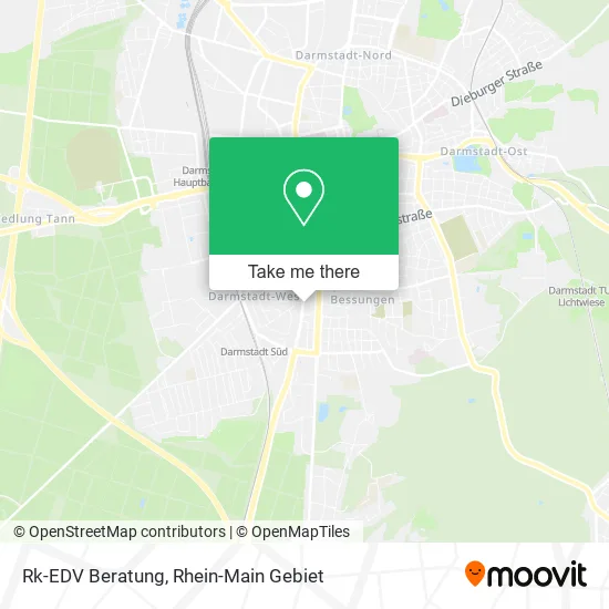 Карта Rk-EDV Beratung