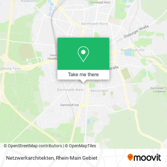 Карта Netzwerkarchitekten