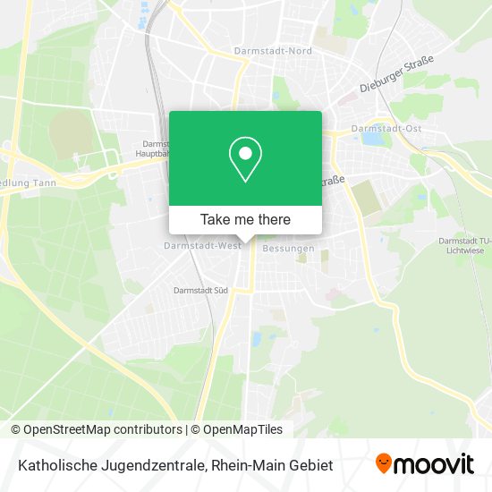 Katholische Jugendzentrale map