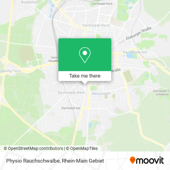 Карта Physio Rauchschwalbe