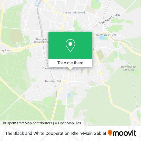 The Black and White Cooperation map
