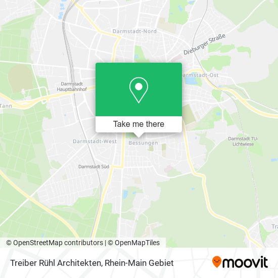 Treiber Rühl Architekten map