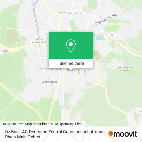Карта Dz Bank AG Deutsche Zentral Genossenschaftsbank
