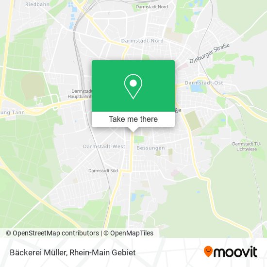 Bäckerei Müller map