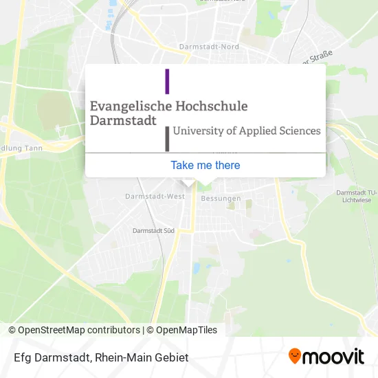 Карта Efg Darmstadt