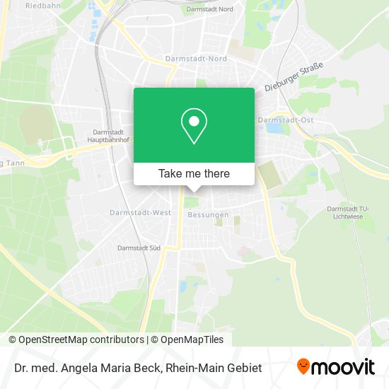 Dr. med. Angela Maria Beck map