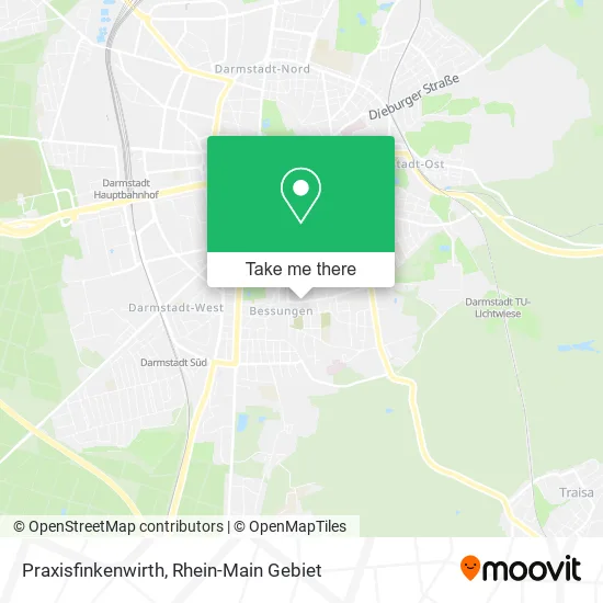 Карта Praxisfinkenwirth