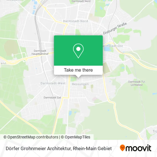 Карта Dörfer Grohnmeier Architektur