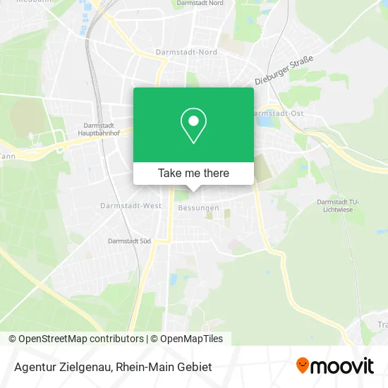 Карта Agentur Zielgenau