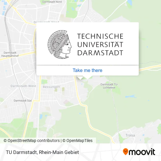 Карта TU Darmstadt