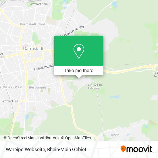 Карта Wareips Webseite
