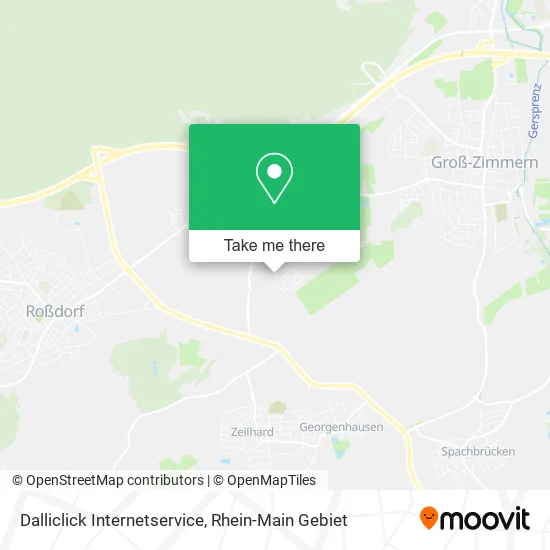 Карта Dalliclick Internetservice