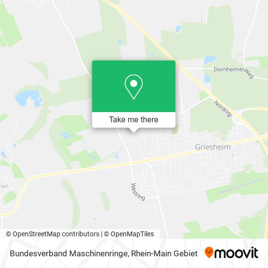 Bundesverband Maschinenringe map