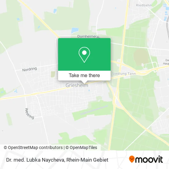 Карта Dr. med. Lubka Naycheva