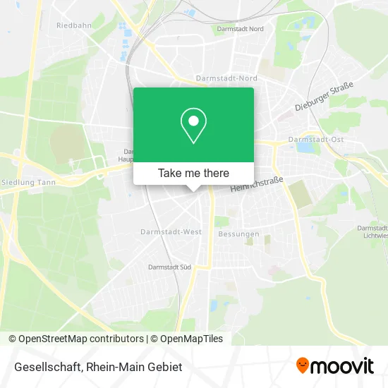 Карта Gesellschaft
