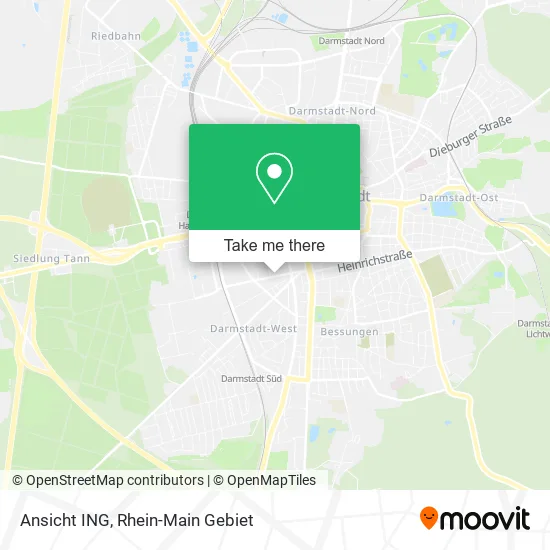 Карта Ansicht ING