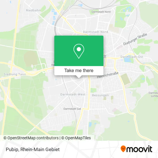 Карта Pubip