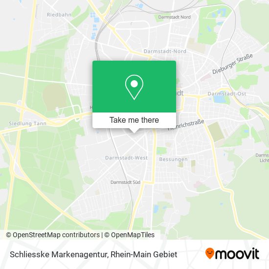 Schliesske Markenagentur map