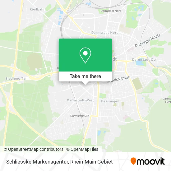 Карта Schliesske Markenagentur