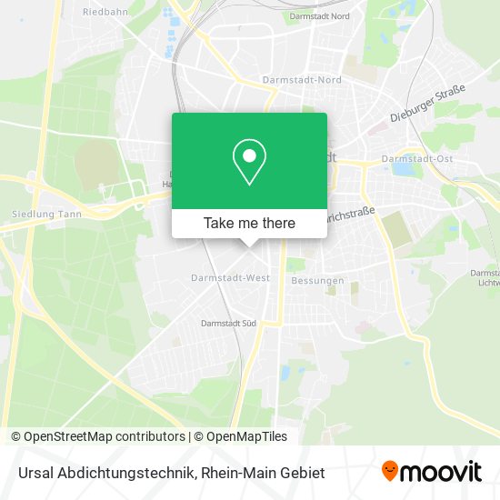 Ursal Abdichtungstechnik map