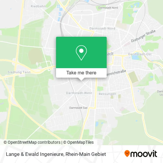 Карта Lange & Ewald Ingenieure