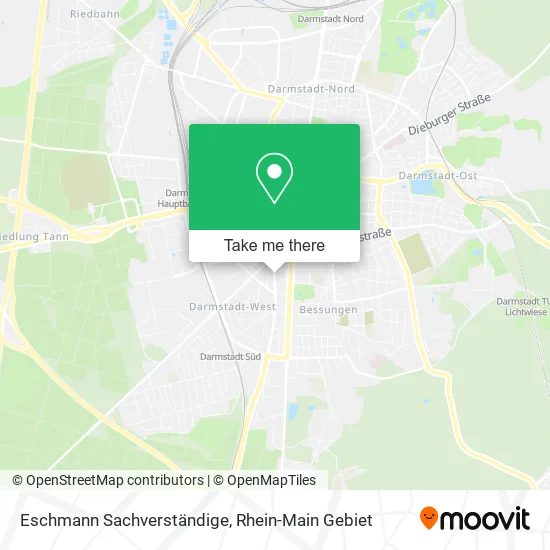 Карта Eschmann Sachverständige