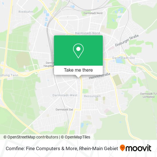 Comfine: Fine Computers & More map