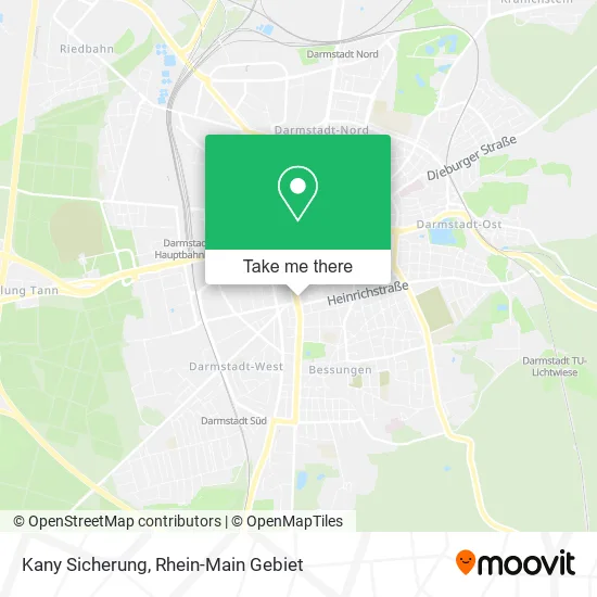 Карта Kany Sicherung
