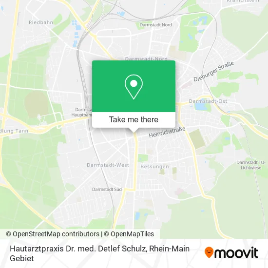 Карта Hautarztpraxis Dr. med. Detlef Schulz