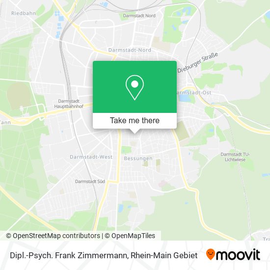 Dipl.-Psych. Frank Zimmermann map