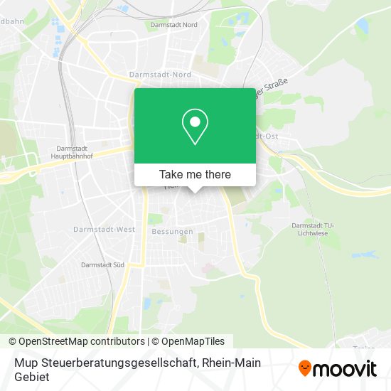 Mup Steuerberatungsgesellschaft map