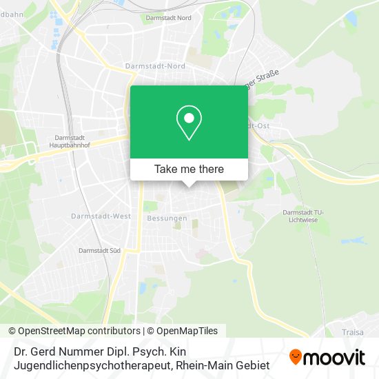 Dr. Gerd Nummer Dipl. Psych. Kin Jugendlichenpsychotherapeut map