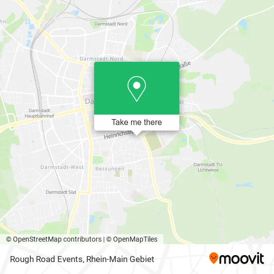 Карта Rough Road Events
