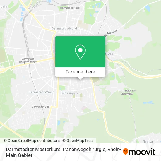 Карта Darmstädter Masterkurs Tränenwegchirurgie