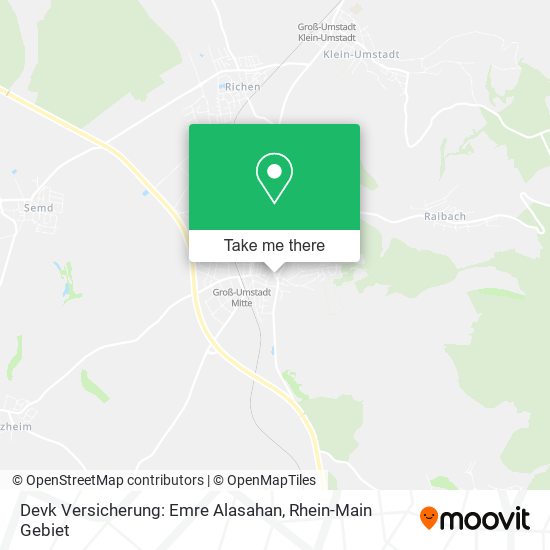 Карта Devk Versicherung: Emre Alasahan