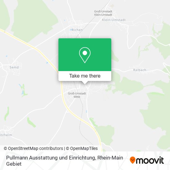 Карта Pullmann Ausstattung und Einrichtung