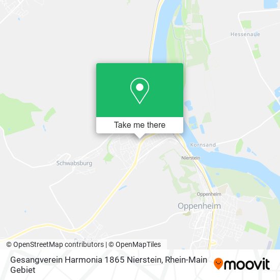Gesangverein Harmonia 1865 Nierstein map