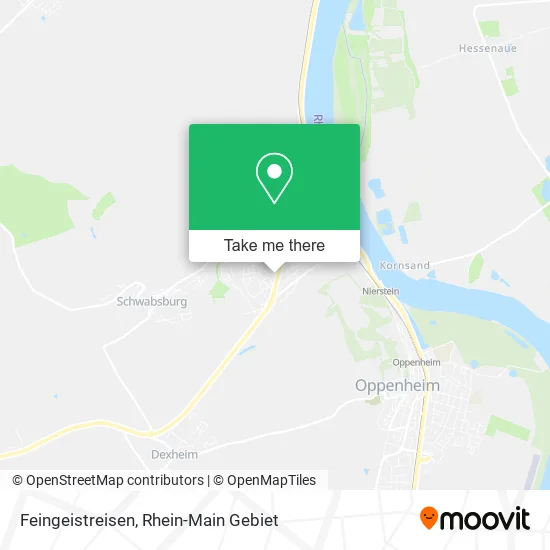 Карта Feingeistreisen