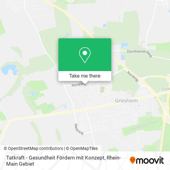 Tatkraft - Gesundheit Fördern mit Konzept map