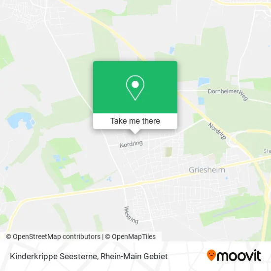 Карта Kinderkrippe Seesterne