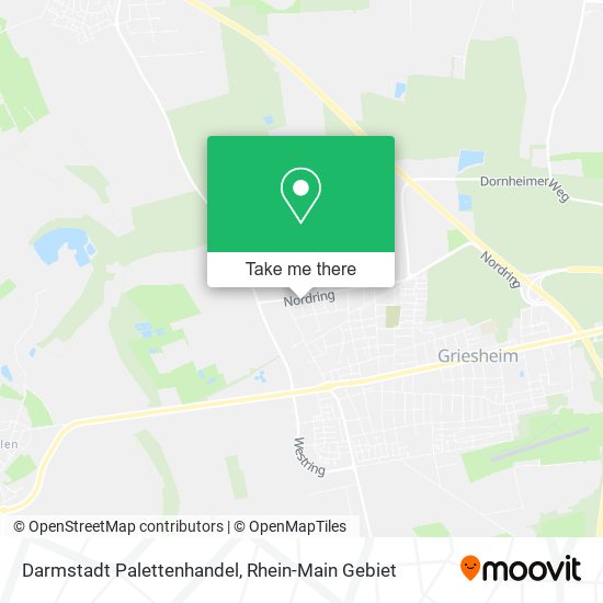 Darmstadt Palettenhandel map