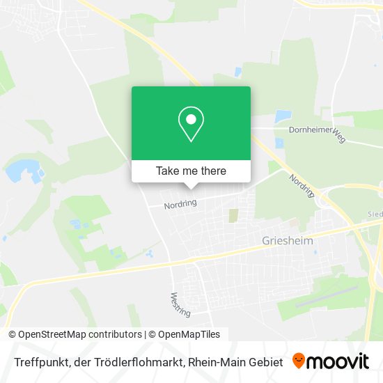 Treffpunkt, der Trödlerflohmarkt map
