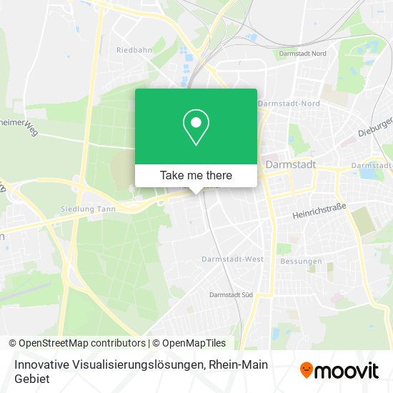 Innovative Visualisierungslösungen map